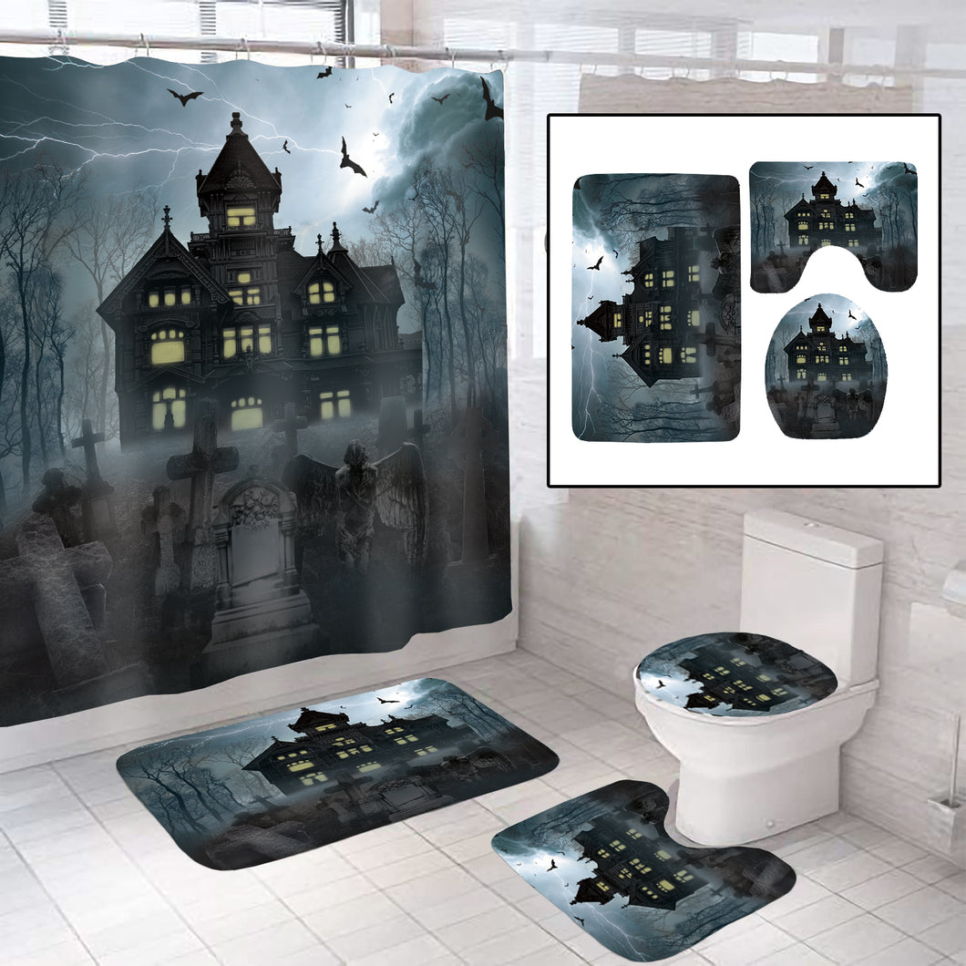 Haunted House Bathroom 4pc Set