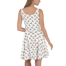 Load image into Gallery viewer, Cherry Skull Skater Dress
