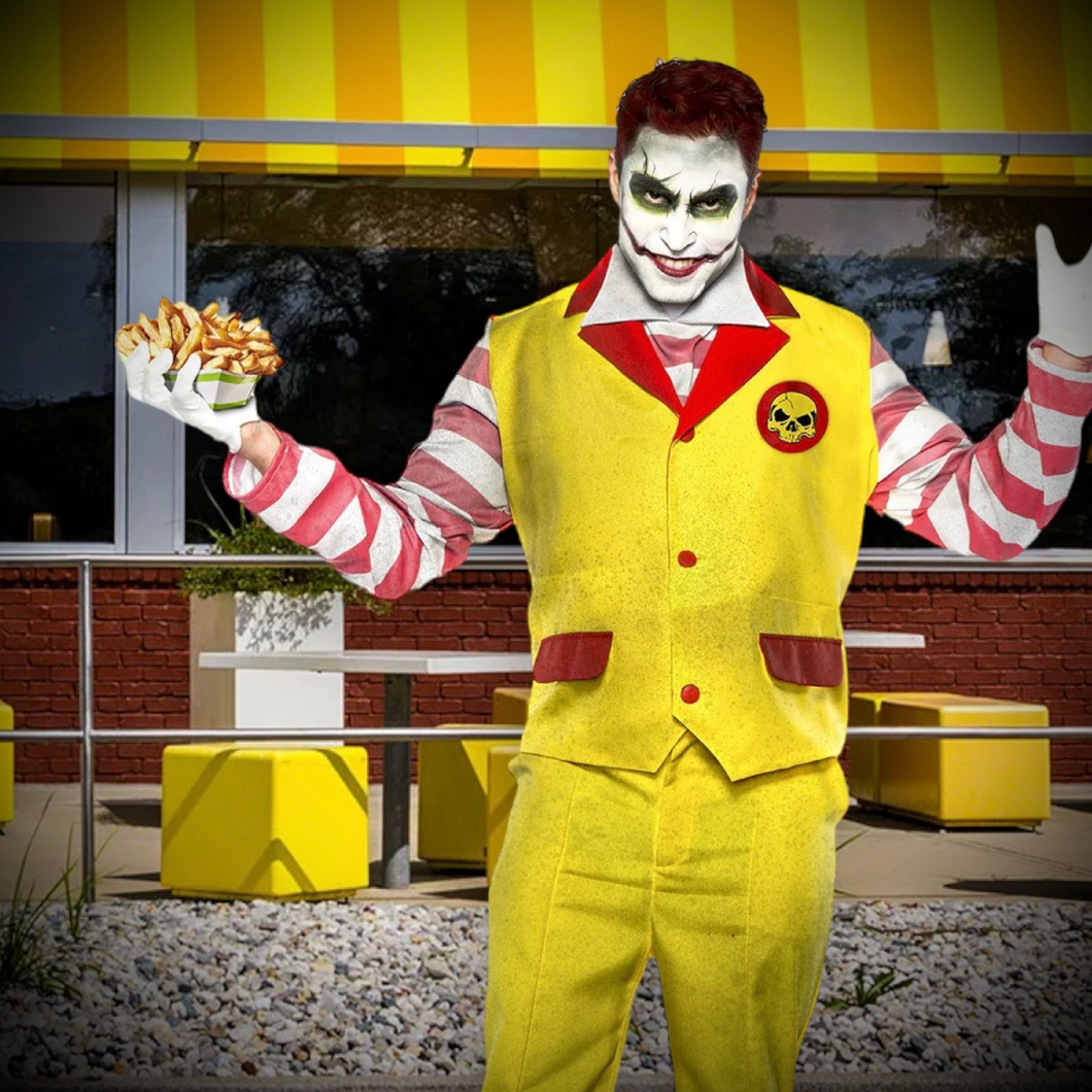 Evil Fast Food Clown