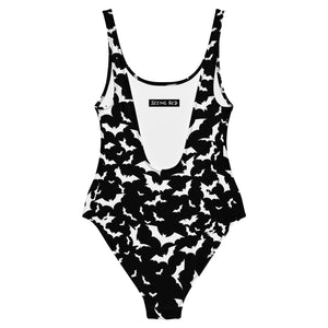 Flying Bats One Piece Swimsuit