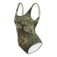 Load image into Gallery viewer, Camo One-Piece Swimsuit

