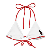 Load image into Gallery viewer, Seeing Red String Bikini Top
