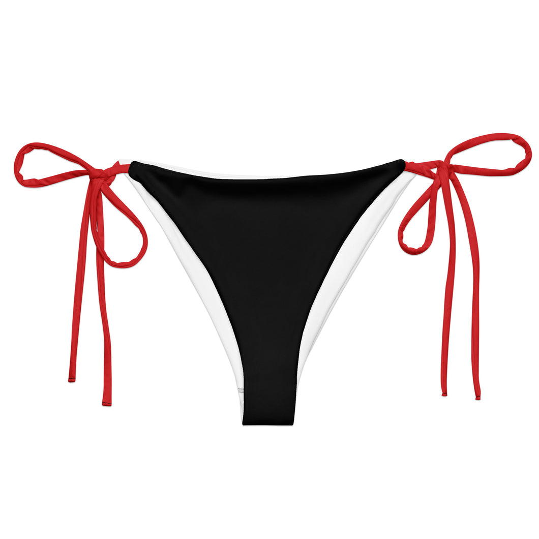 Seeing Red String Bikini Bottom