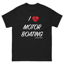 Load image into Gallery viewer, I Love Motor Boating Men&#39;s classic tee
